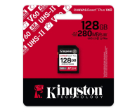 Kingston 128GB SDXC Canvas React Plus UHS-II V60 4K - 1230561 - zdjęcie 3